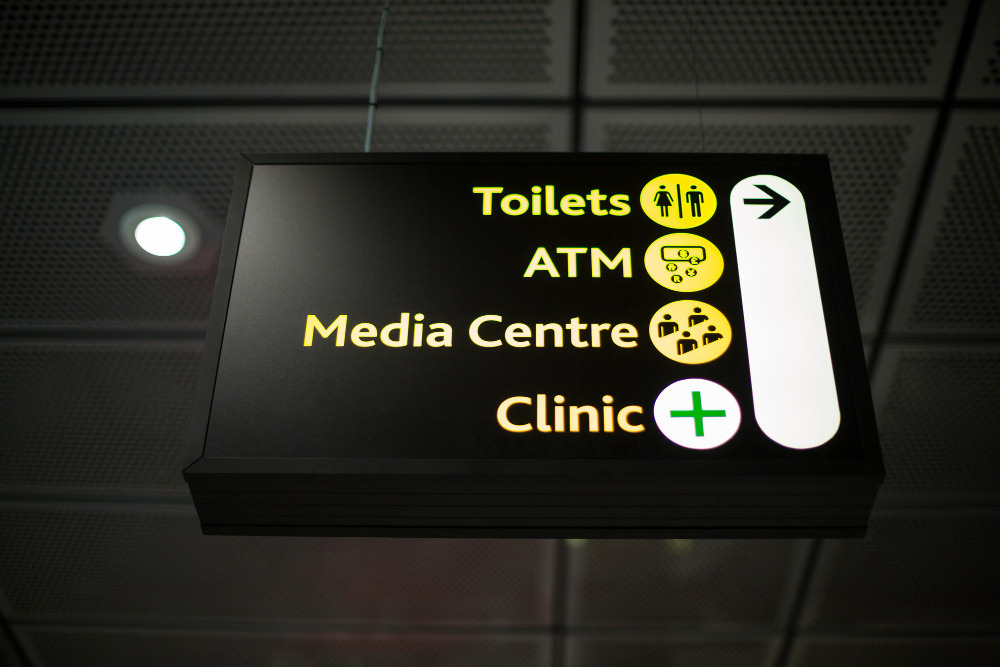 outdoor signage 